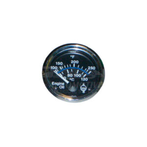 M00454 MARCADOR VDO TEMPERATURA DE ACEITE ELECTRICO CROMADO